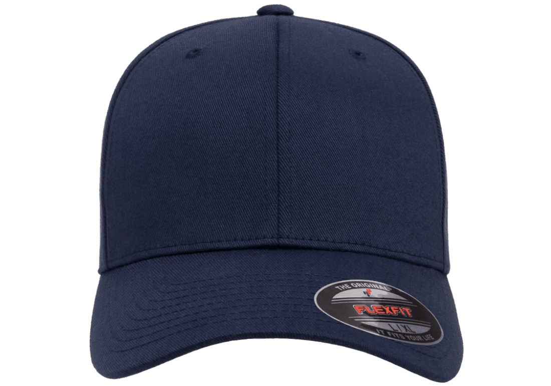 6277-NVY Baseball Navy Cap Fitted