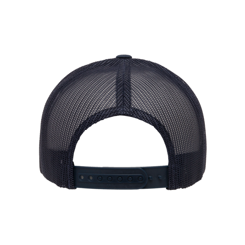 6606-NVY Retro Trucker Navy Cap Snapback