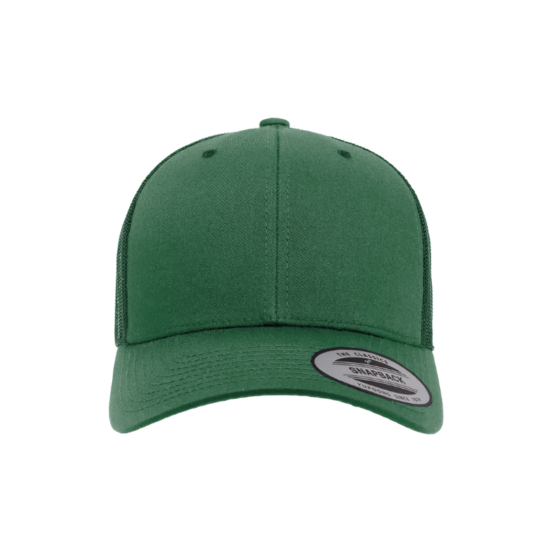 6606-SPR Retro Trucker Spruce Cap Adjustable Fit