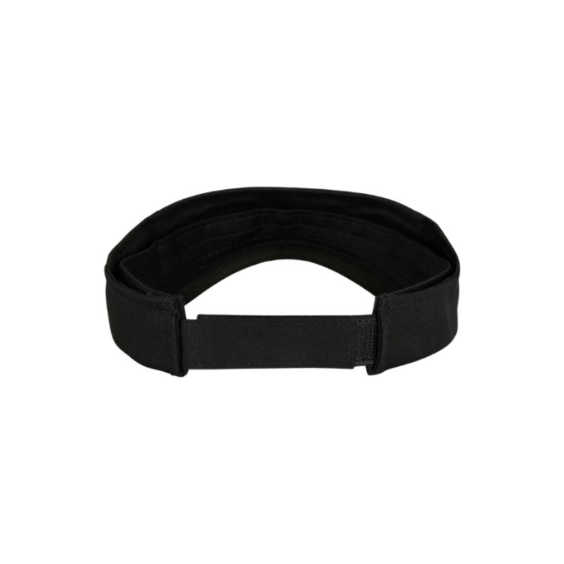 8888-BLK Classic Black Visor Velcro Adjustable