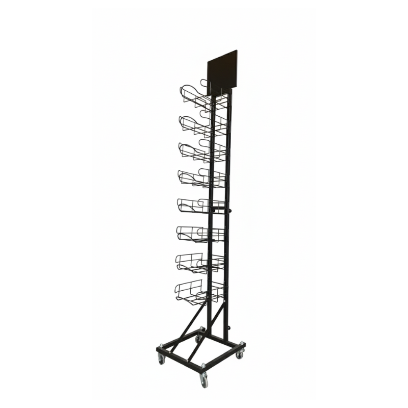 Capsacks Stands Flexfit 8-Tier Floor-Standing Cap Display Stand – The Kartal Distribution