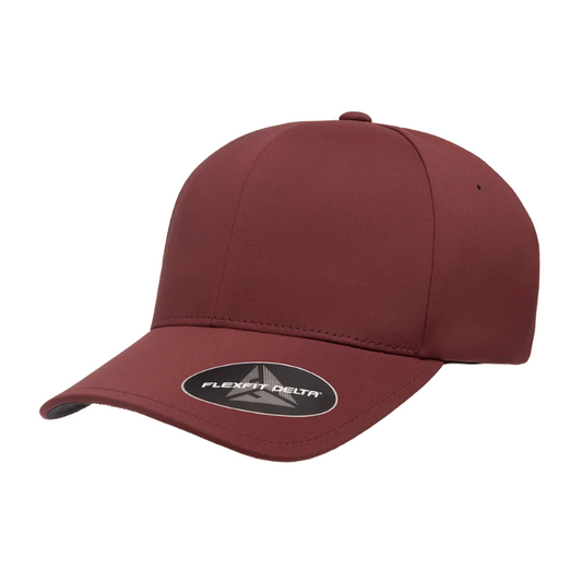 DELTA-ADJ-MRN Stylish Delta Maroon Cap with Adjustable Fit