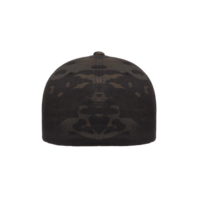 6277MC-BLK Baseball Multicam Black Cap Fitted