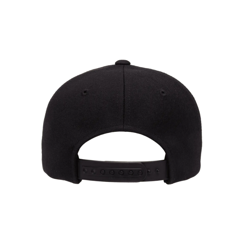Y-6389X-BLK - YOUTH X-Cap Black Retro Cotton Blend Snapback Adjustable Fit