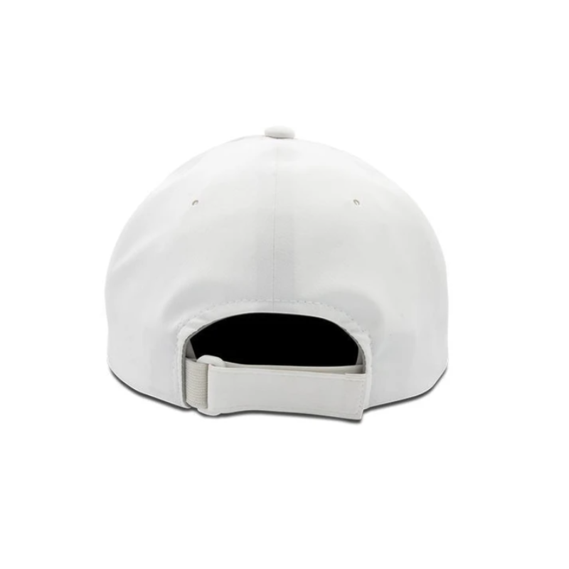 DELTA-ADJ-WHT Stylish Delta White Cap with Adjustable Fit