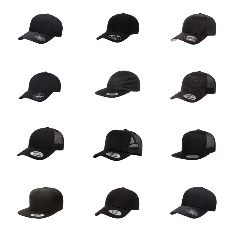 Flexfit 12-Pack Sample Cap Set (Best-Selling Styles)