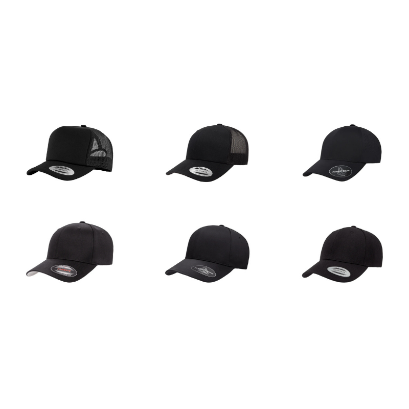 Flexfit 6-Pack Sample Cap Set (Best-Selling Styles)