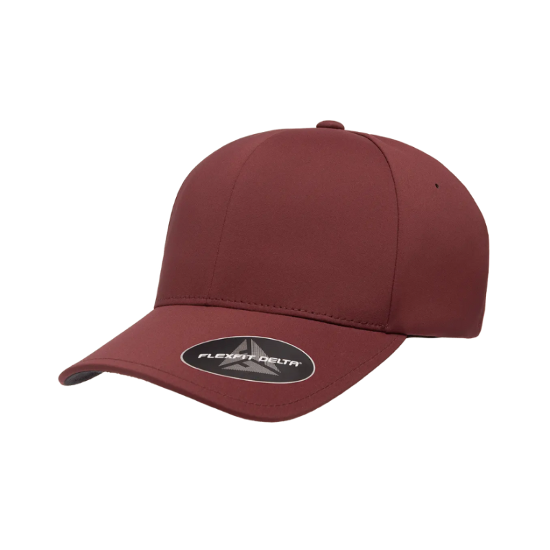 DELTA-ADJ-MRN Stylish Delta Maroon Cap with Adjustable Fit