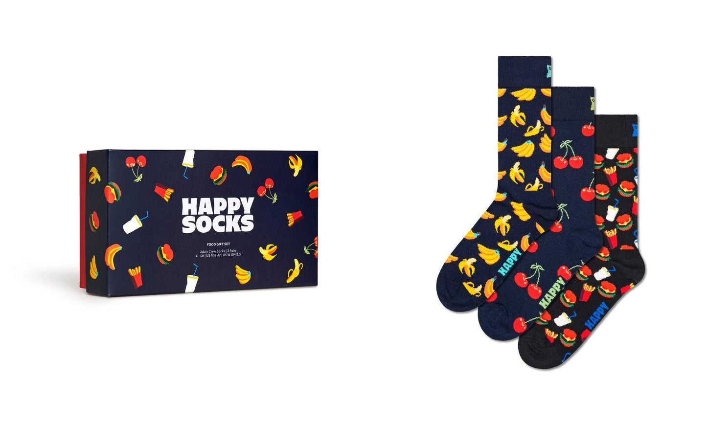 3-Pack Food Socks Gift Set (41-46)