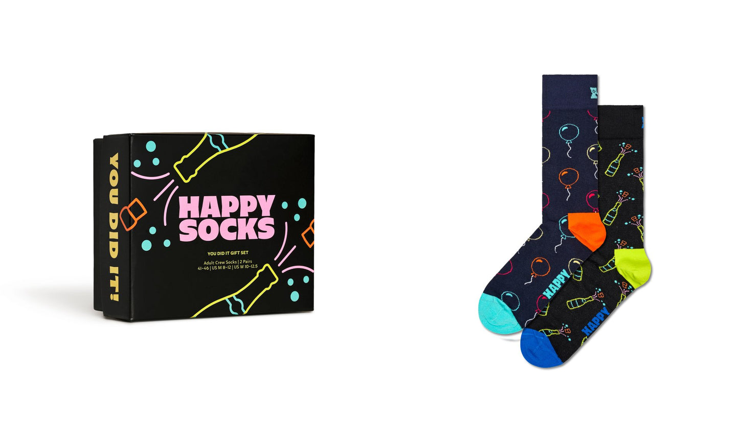 2-Pack You Did It Socks Gift Set (41-46)