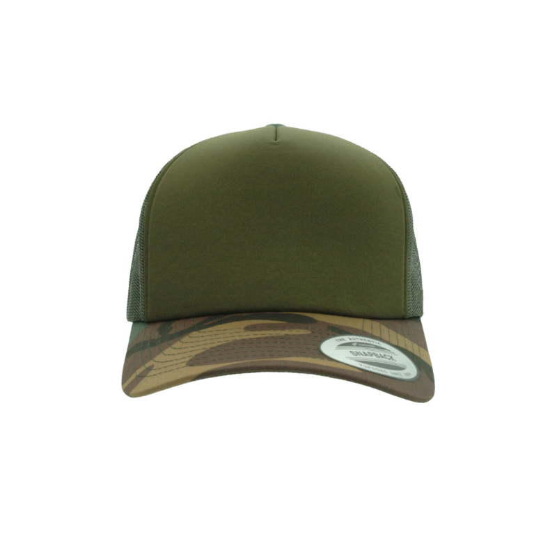 6700-COC VZ Trucker Camo & Olive Cap Adjustable Fit