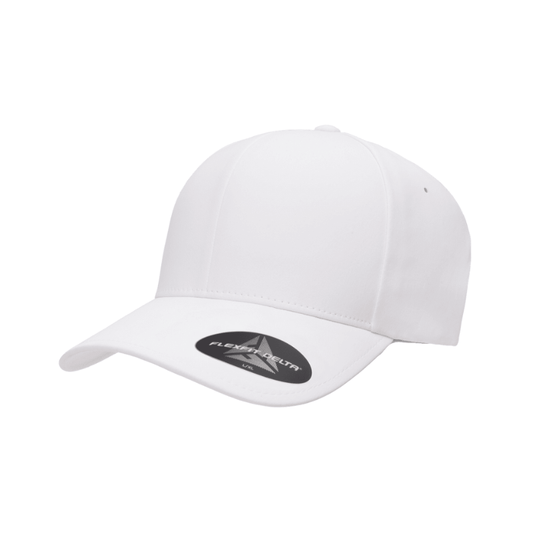 DELTA-ADJ-WHT DELTA-ADJ-WHT Stylish Delta White Cap with Adjustable Fit