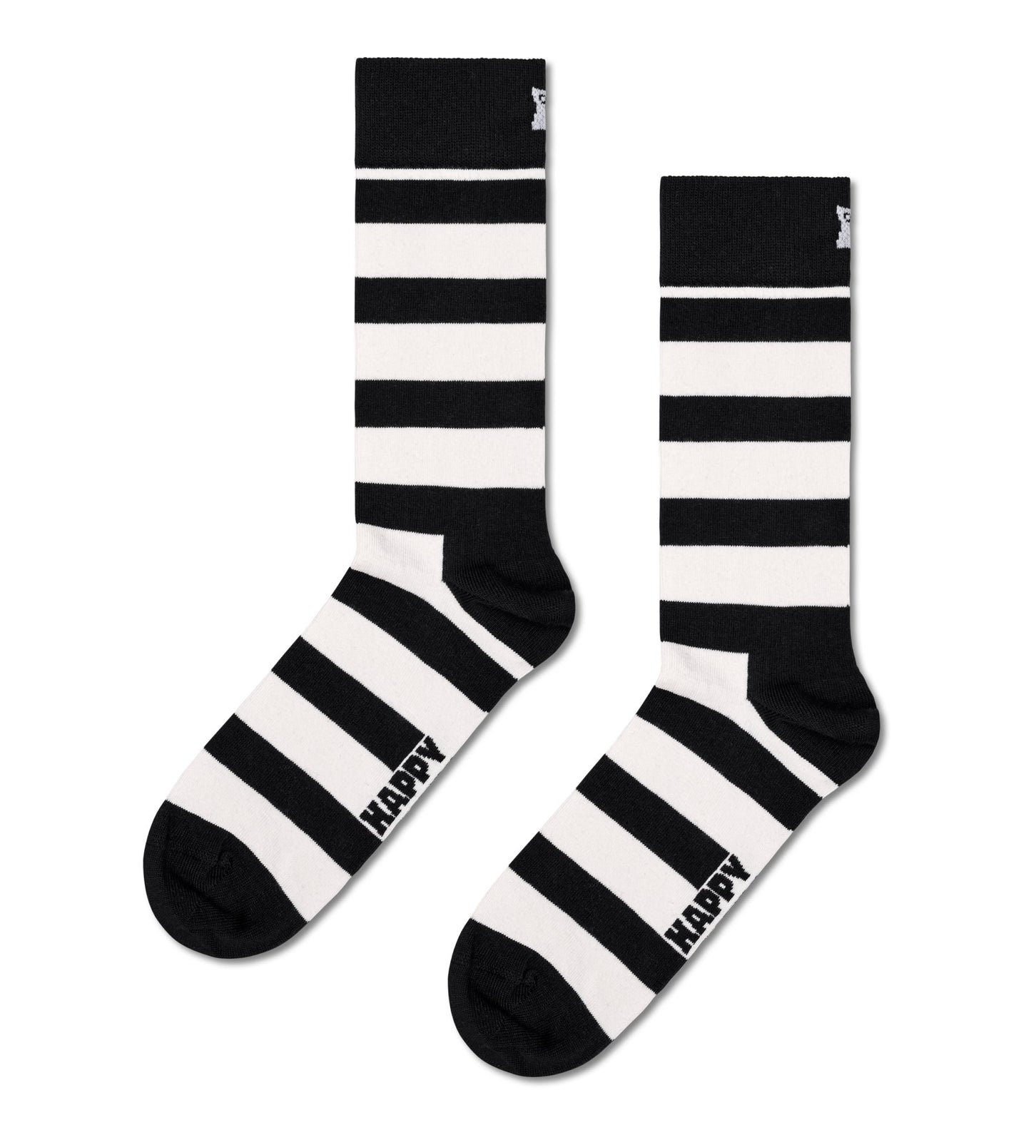 4-Pack Classic Black & White Socks Gift Set (41-46)