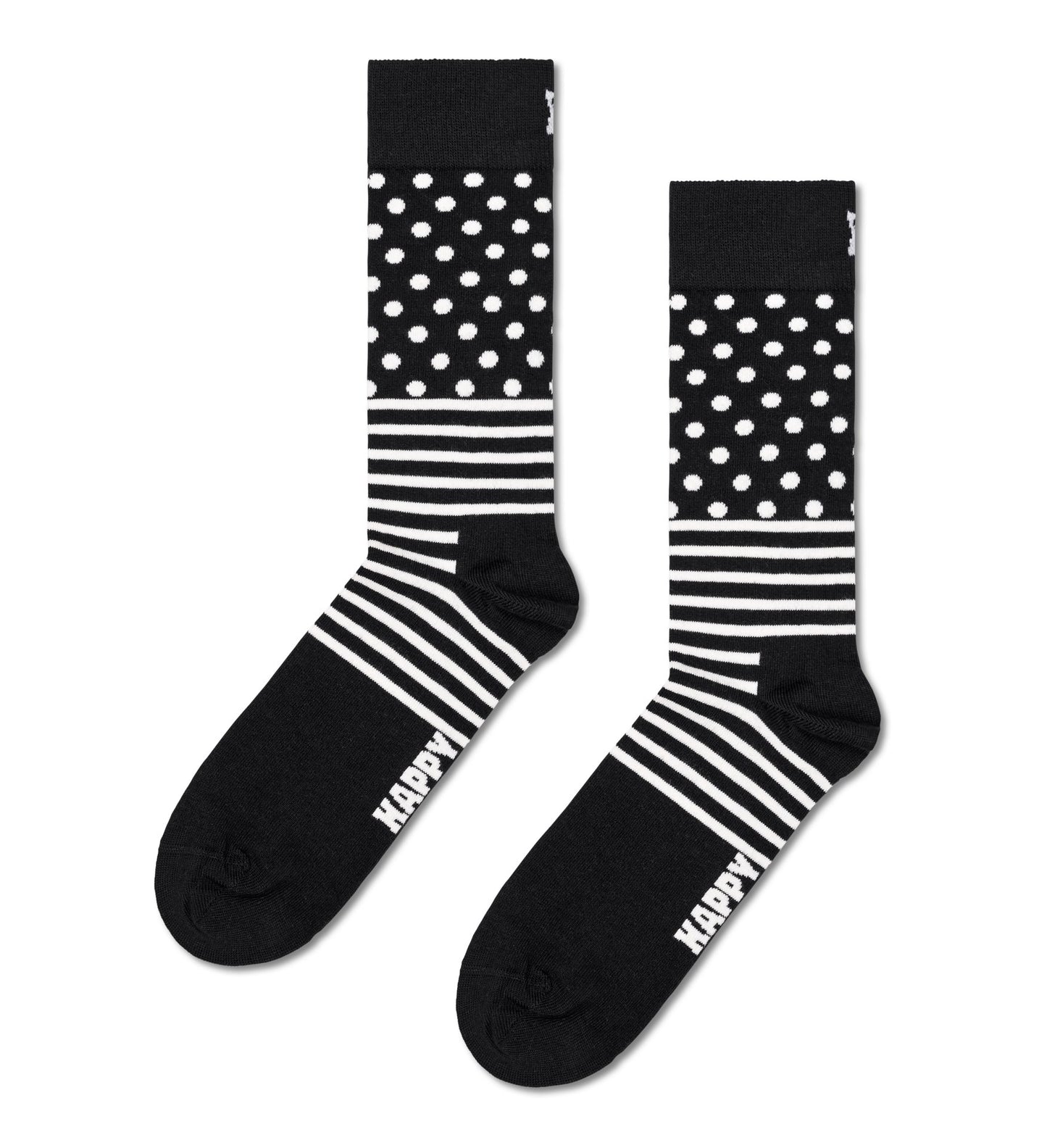 4-Pack Classic Black & White Socks Gift Set (41-46)