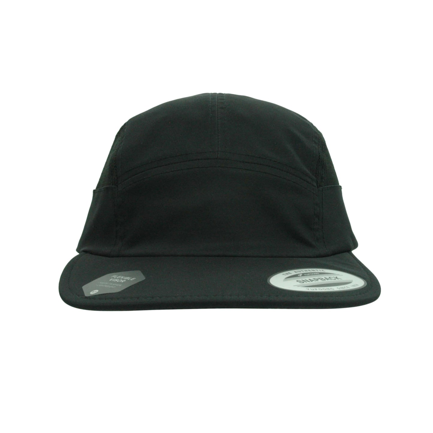 7005WR-BLK Jockey Style Black Cap Water Repellent Adjustable Fit