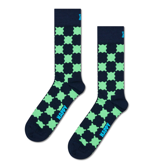 Wobbly Check Sock (41-46)