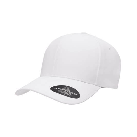 DELTA-WH Delta White Fitted Cap