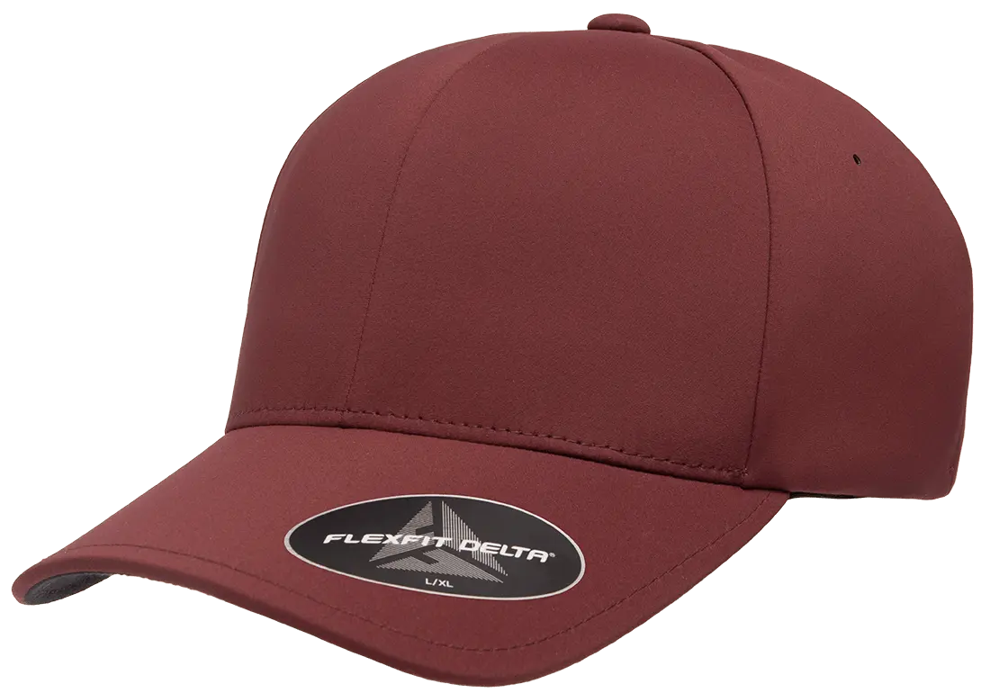 DELTA-ADJ-MRN Stylish Delta Maroon Cap with Adjustable Fit