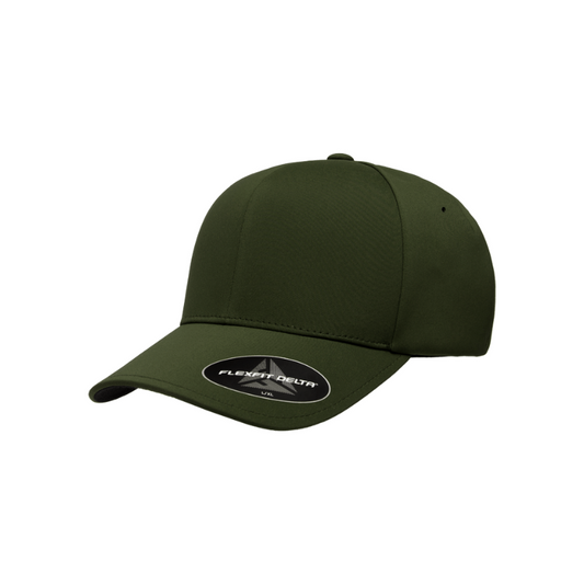 DELTA-ADJ-OLV Stylish Delta Olive Cap with Adjustable Fit