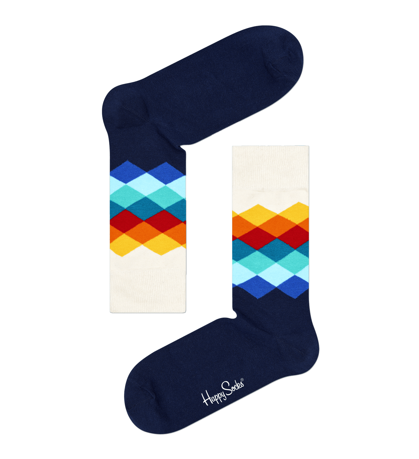 Faded Diamond Sock (41-46)