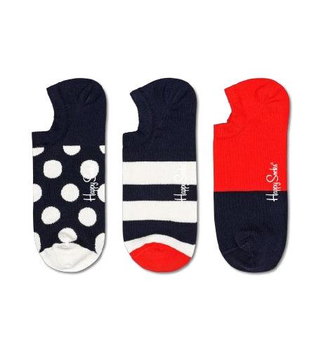 3-Pack Big Dot No Show Sock (41-46)