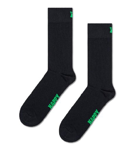 Black Solid Sock (41-46)