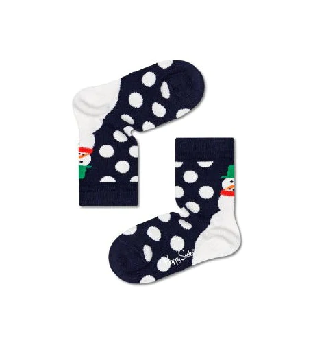 Happy Socks Kids Jumbo Snowman Sock (12-24M)