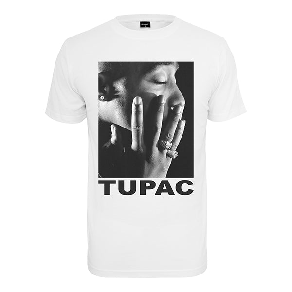Mister Tee Tupac Profile White Tee
