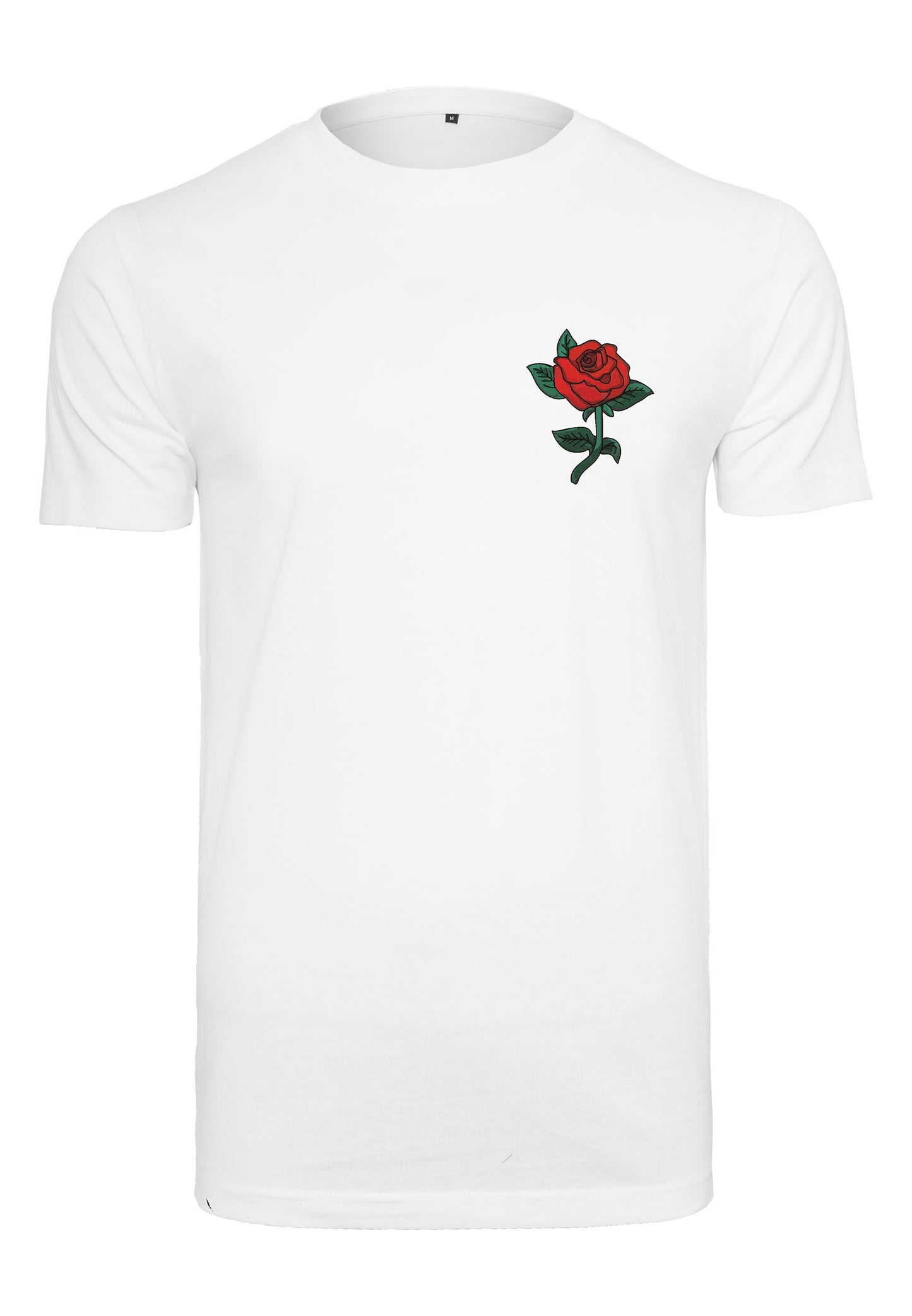 Mister Tee Red Rose White Tee