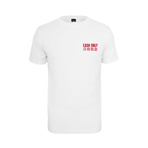 Cash Only Tee White (3XL)