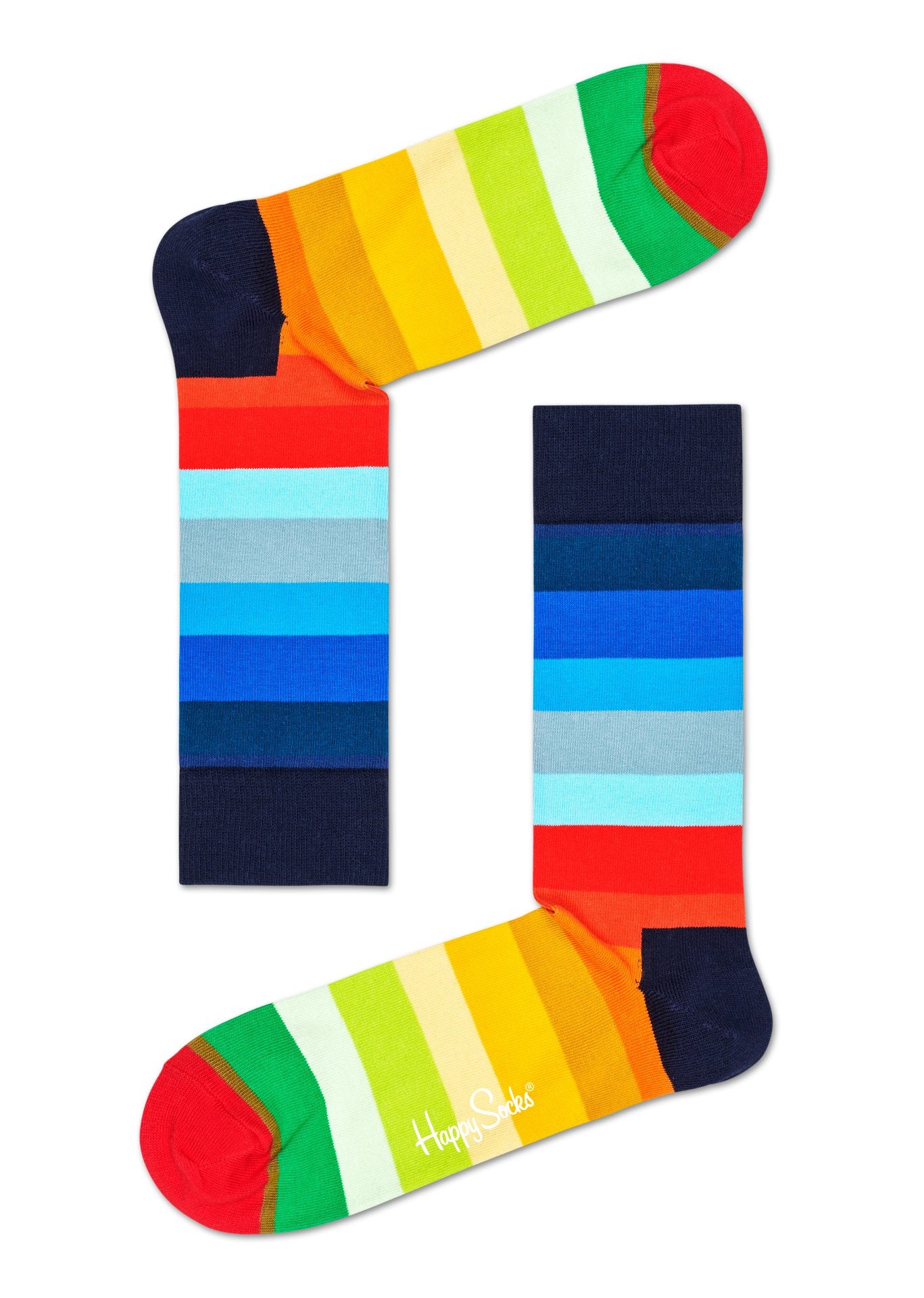 Stripe Sock Adult Sock Size  (41-46)