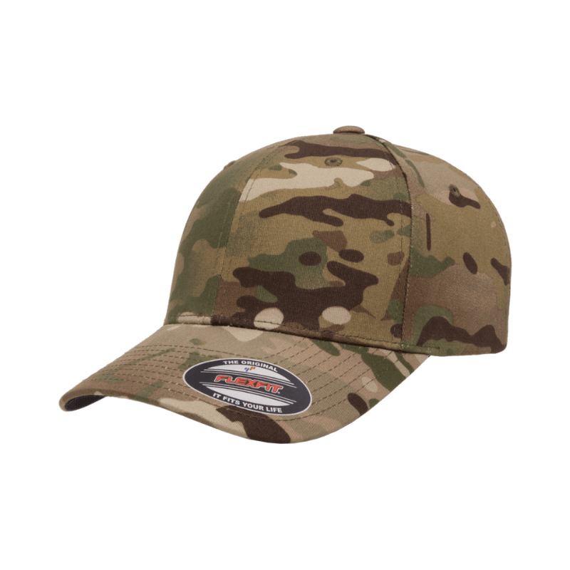 6277MC-CF Baseball Multicam Cap Fitted