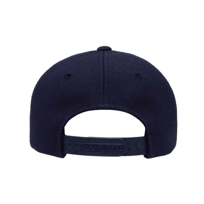 6389X-NVY X-CAP Navy Retro Cotton Blend Snapback Adjustable Fit