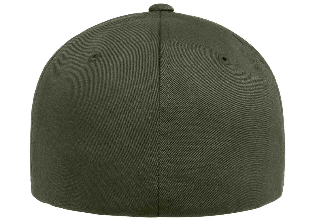 6277-OLIV Baseball Olive Fitted Cap
