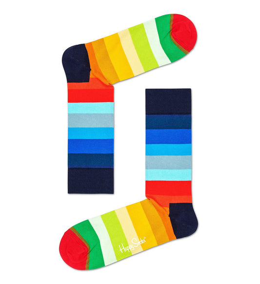 Stripe Sock Adult Sock Size  (41-46)