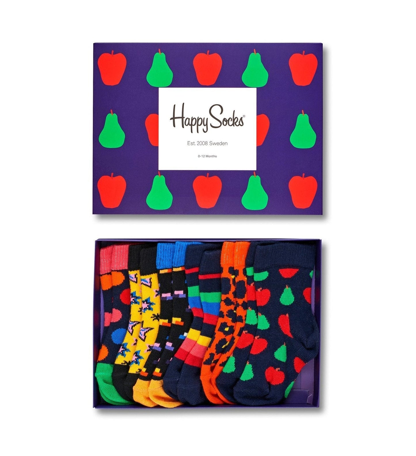 Happy Socks Kids Gift Box (0-12M)