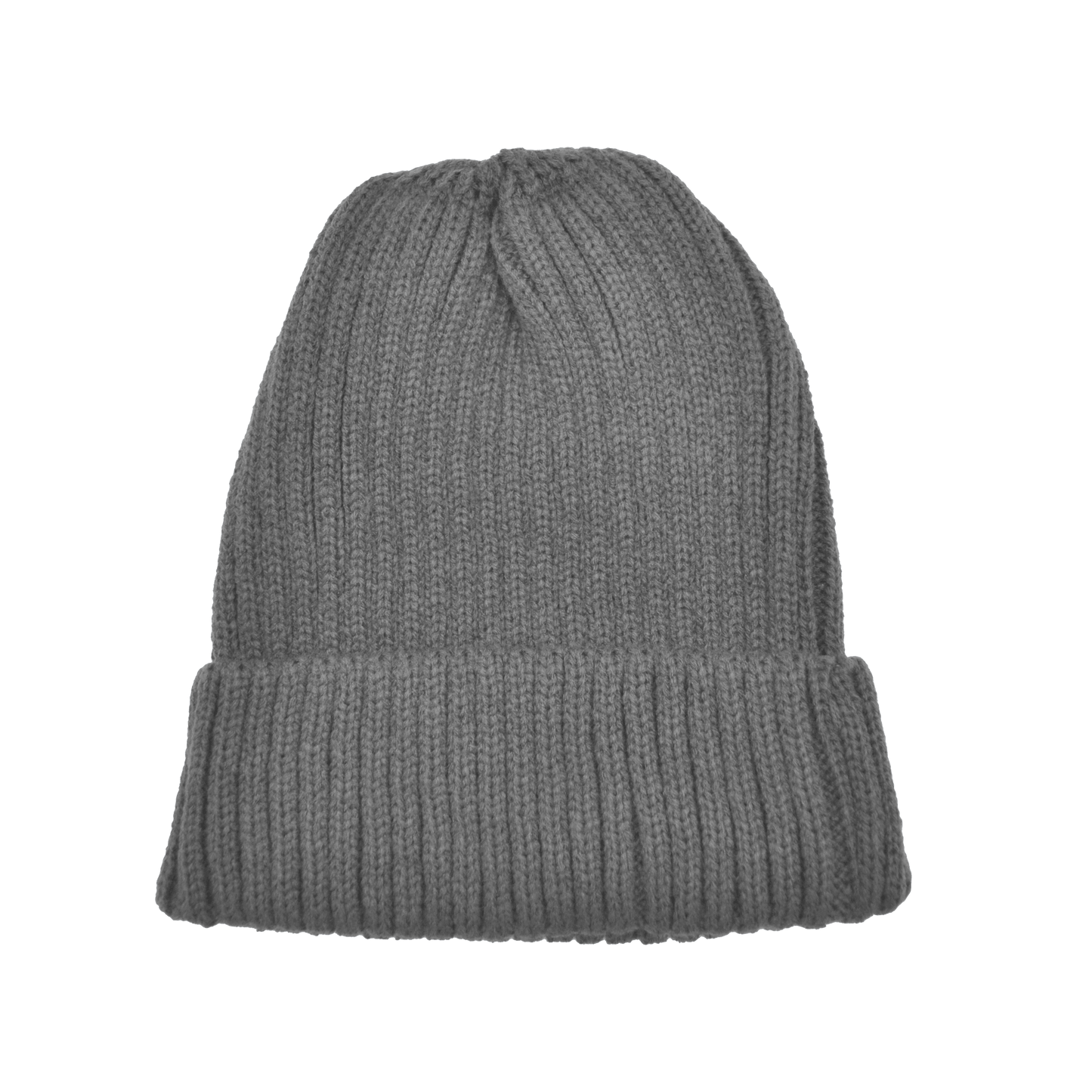 Knitted Grey Beanie