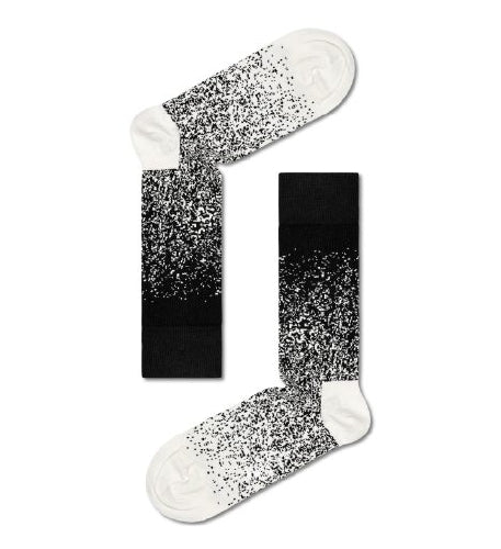 4-Pack Black & White Socks Gift Set Adult Size (41-46)