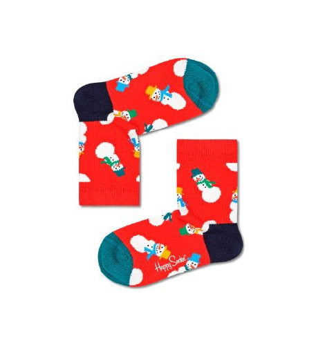 Happy Socks Kids Snowman Sock (7-9Y)