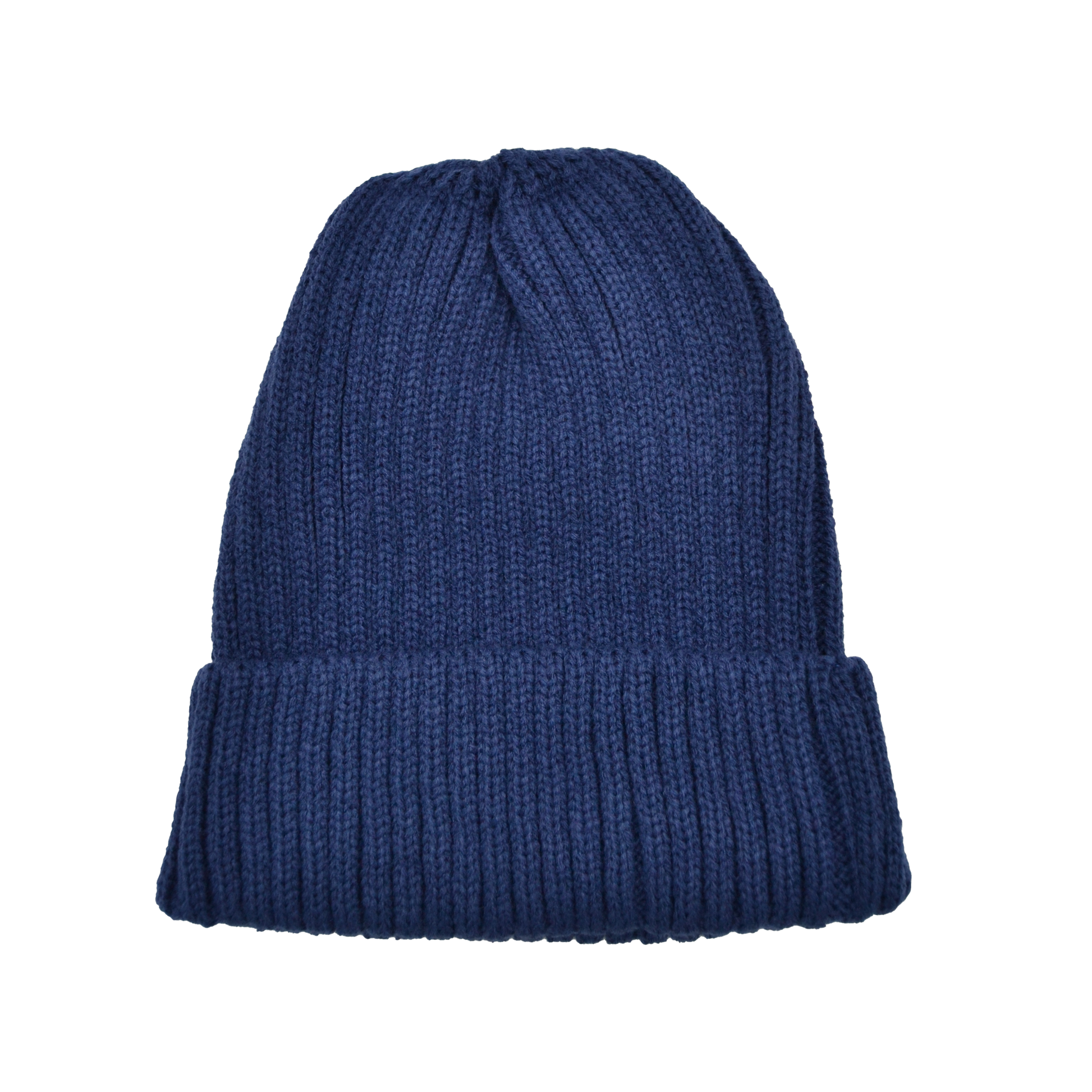 Knitted Navy Beanie
