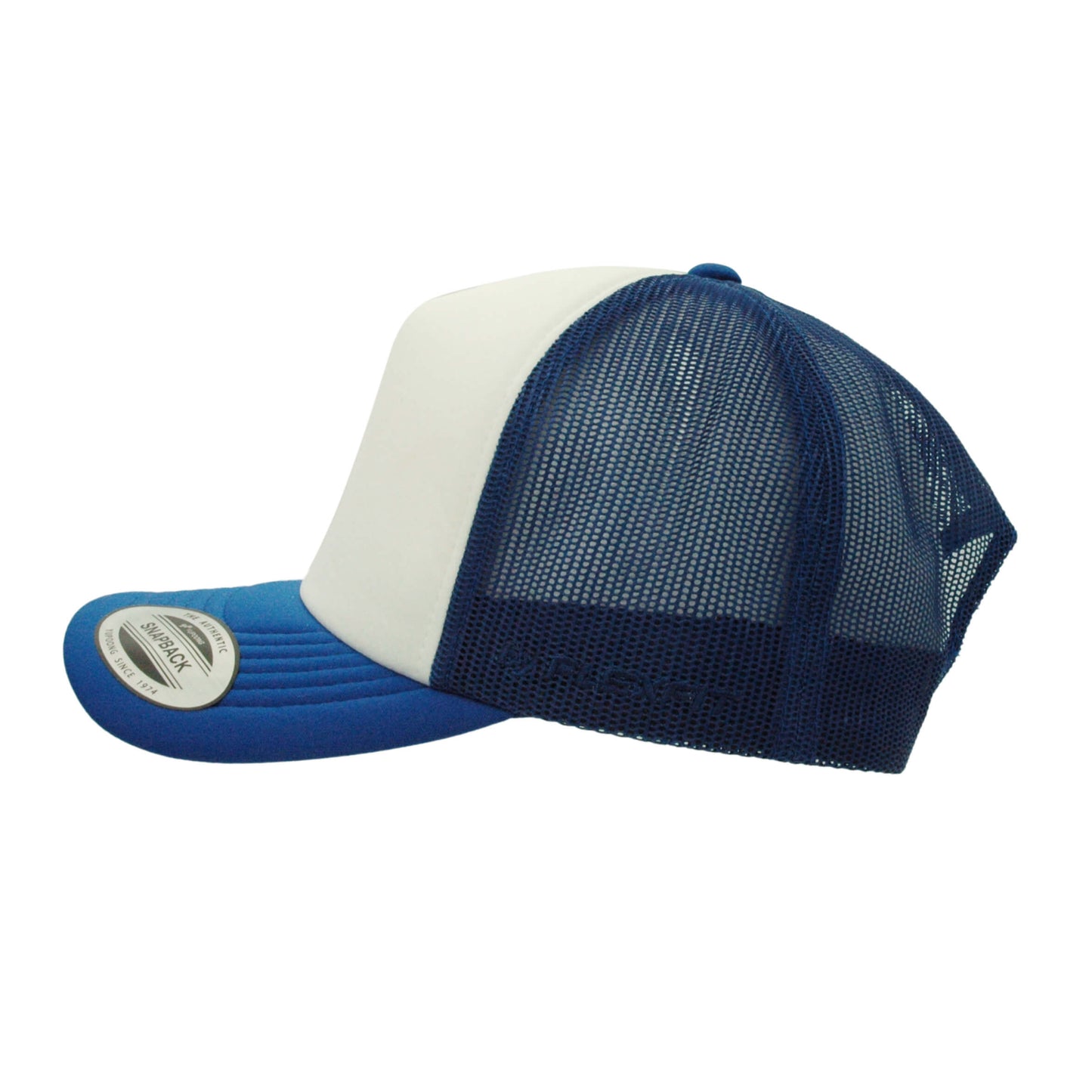 6700-RWHR VZ Trucker Royal Blue & White Cap Adjustable Fit